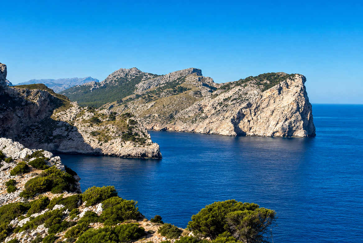 The Serra de Tramuntana, Mallorca